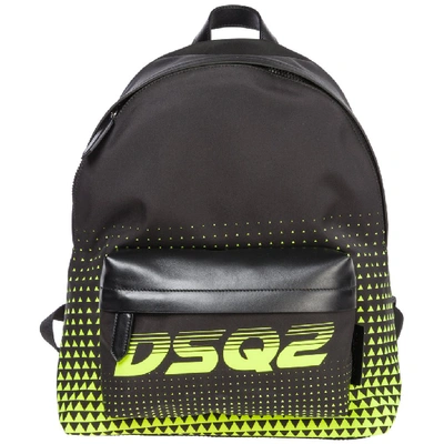 Shop Dsquared2 Logo Print Backpack In Black