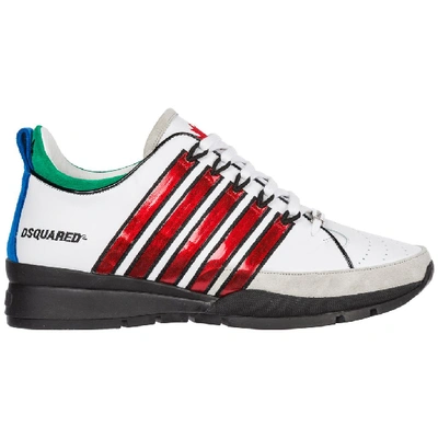 Shop Dsquared2 251 Low Top Sneakers In Multi