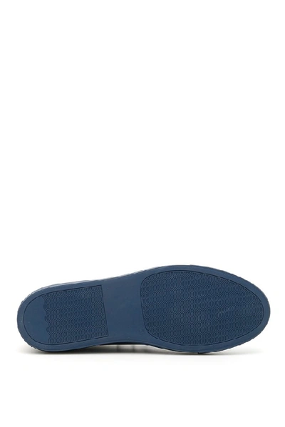 Shop Common Projects Achilles Low Top Sneakers In Blue