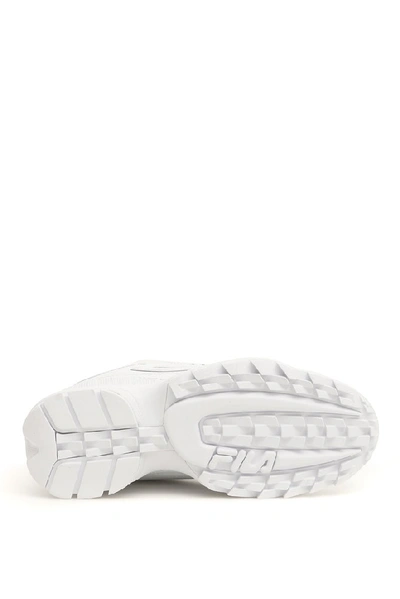 Shop Fila Disruptor Chunky Sneakers In White