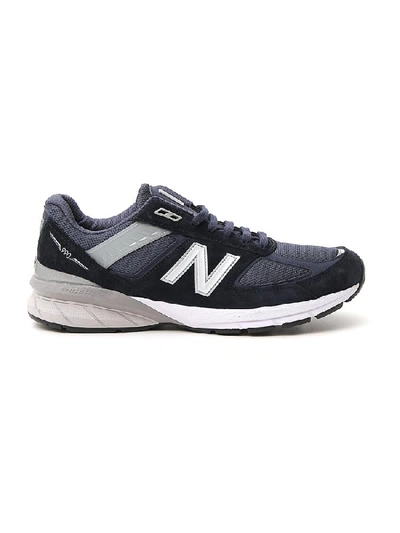 Junya Watanabe New Balance Suede M990 V51 Sneakers In Blue | ModeSens