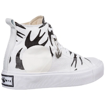 Shop Mcq By Alexander Mcqueen Mcq Alexander Mcqueen High Top Sneakers In White