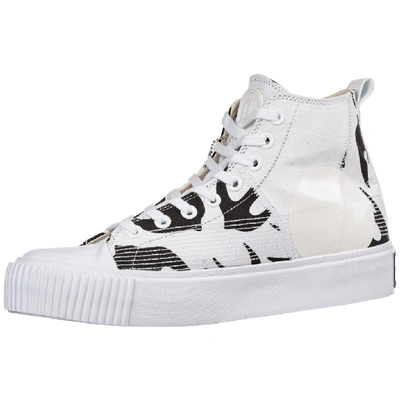 Shop Mcq By Alexander Mcqueen Mcq Alexander Mcqueen High Top Sneakers In White