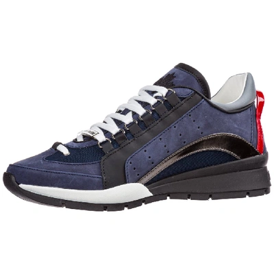 Shop Dsquared2 551 Sneakers In Blue