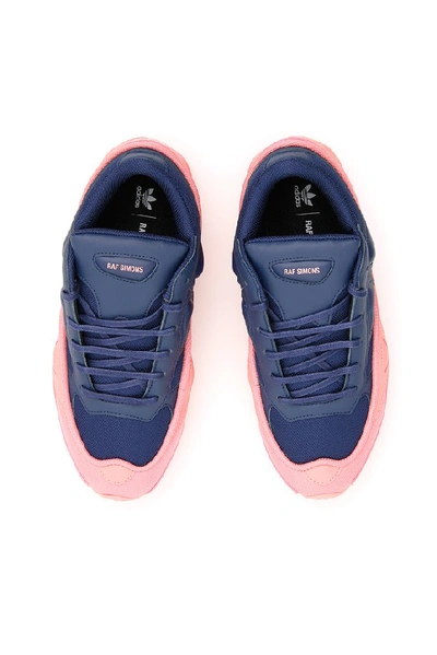 Gunpowder Vibrate Thanks Adidas Originals Rs Ozweego Sneakers In Blue & Pink Leather | ModeSens