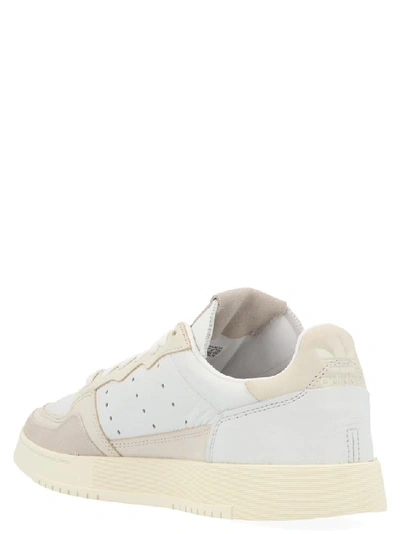 Shop Adidas Originals Adidas Supercourt Lace Up Sneakers In White