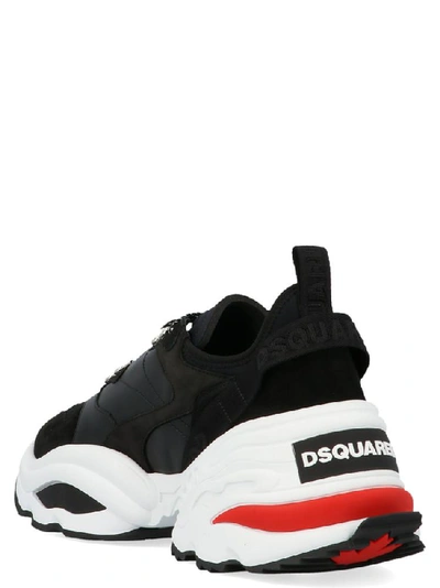 Shop Dsquared2 Giant K2 Sneakers In Black