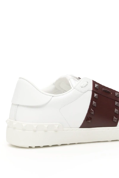 Shop Valentino Garavani Rockstud Untitled Sneakers In Multi