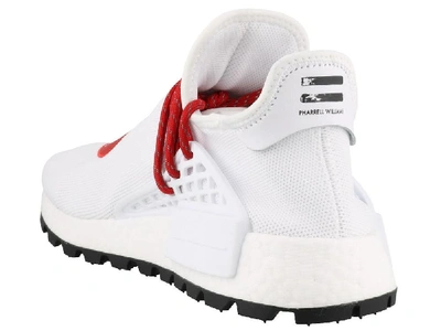 Shop Adidas Originals By Pharrell Williams Adidas By Pharrell Williams Human Made Sneakers In White