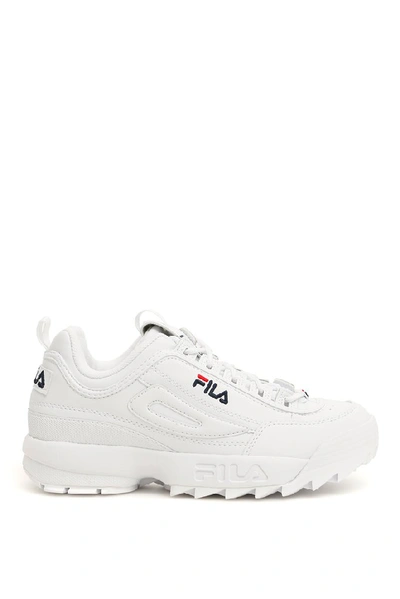 Shop Fila Disruptor Chunky Sneakers In White