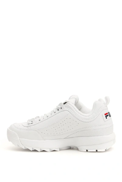 Shop Fila Disruptor Chunky Sneakers In White