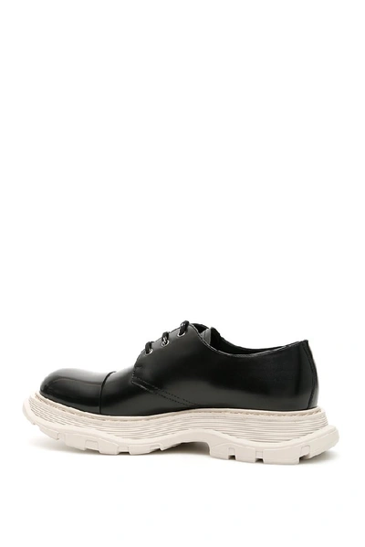 Shop Alexander Mcqueen Derby Lace In Black