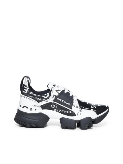 Shop Givenchy Jaw All Over Logo Sneakers In Multi