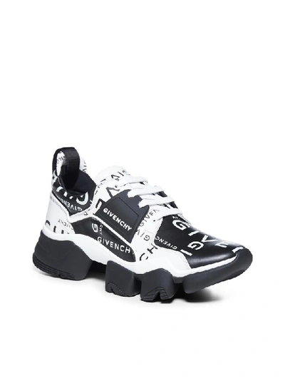 Shop Givenchy Jaw All Over Logo Sneakers In Multi