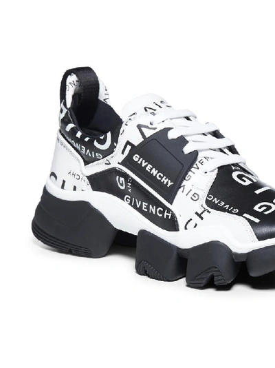 Shop Givenchy Jaw All Over Logo Sneakers In Multi