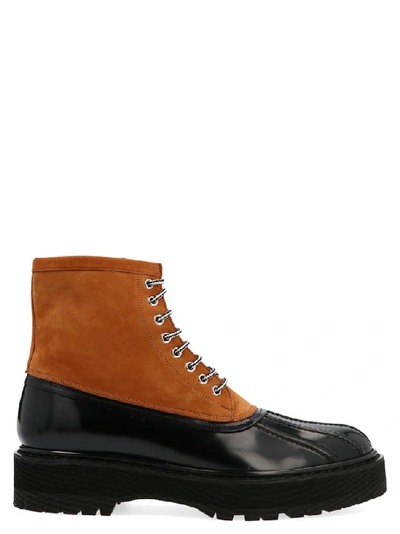 Shop Givenchy Logo Lace Up Ankle Boots In Multi