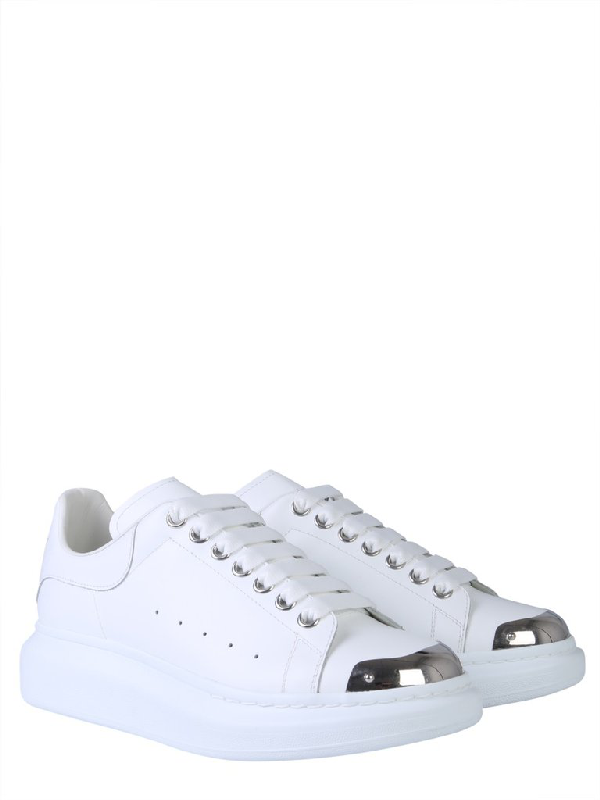 alexander mcqueen toe cap oversized sneakers