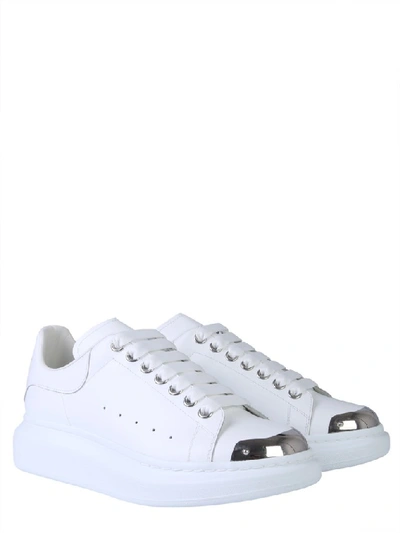 Shop Alexander Mcqueen Oversized Sneakers In White