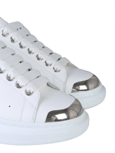 Shop Alexander Mcqueen Oversized Sneakers In White