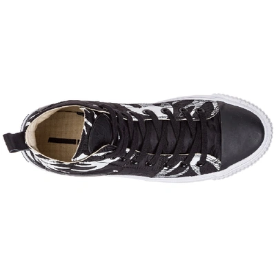 Shop Mcq By Alexander Mcqueen Mcq Alexander Mcqueen High Top Sneakers In Black