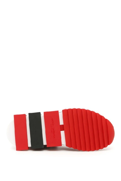 Shop Dolce & Gabbana Sorrento Sock Sneakers In Red