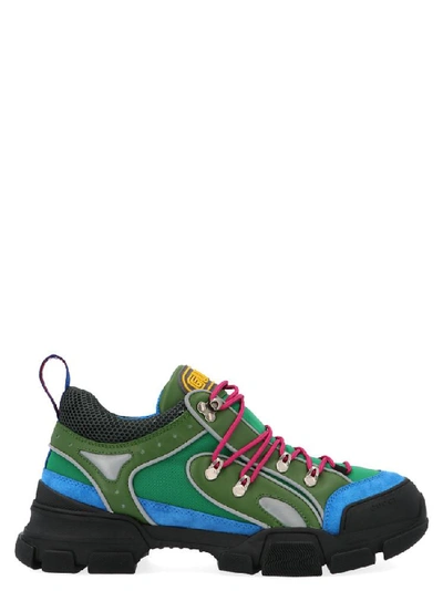 Shop Gucci Flashtrek Sneakers In Multi