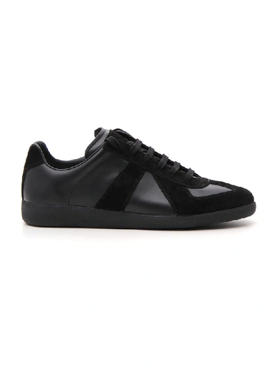 Shop Maison Margiela Replica Sneakers In Black