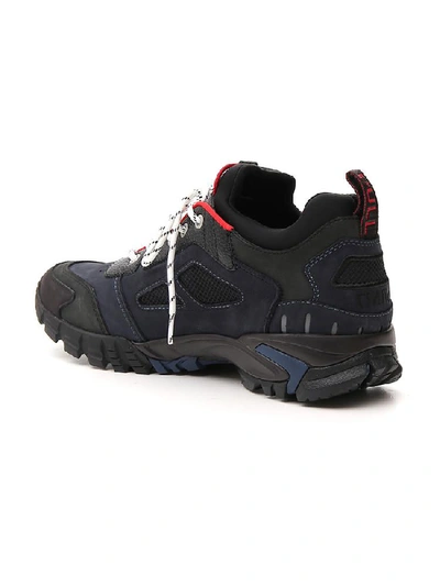 Shop Heron Preston Security Lace Up Sneakers In Black