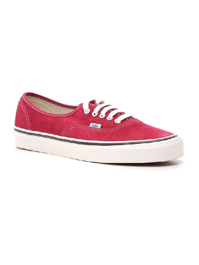 Shop Vans Authentic 44 Dx Lace Up Sneakers In Red