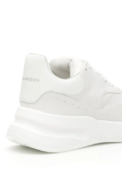 Shop Alexander Mcqueen Oversized Runner Sneakers In White