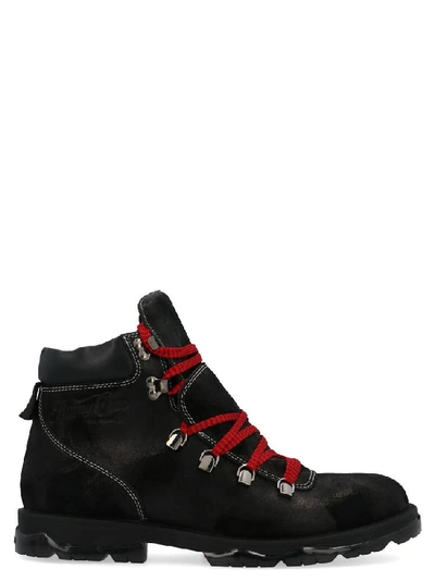 Shop Jimmy Choo Barra Hiking Boots In Black