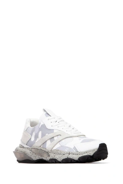 Shop Valentino Garavani Camouflage Print Sneakers In Multi