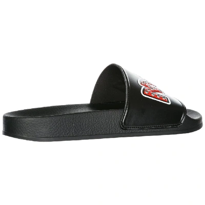 Shop Mcq By Alexander Mcqueen Mcq Alexander Mcqueen Pool Slides In Black