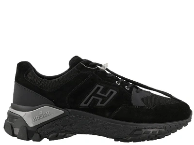 Hogan Urban Trek H477 Sneakers In Black | ModeSens