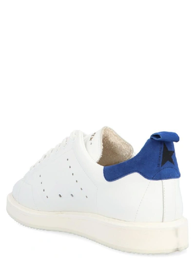 Shop Golden Goose Deluxe Brand Starter Sneakers In Blue