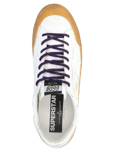 Shop Golden Goose Deluxe Brand Superstar Sneakers In White