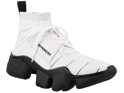 Shop Givenchy Jaw Sock Sneakers In White