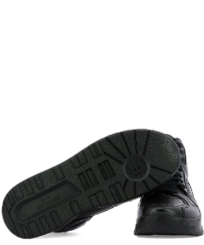 Shop Balmain B Ball High Top Sneakers In Black
