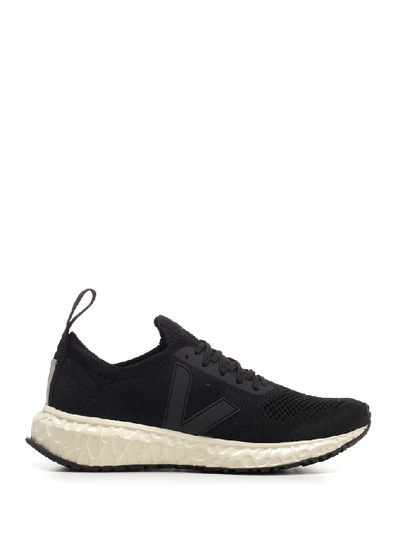 Shop Rick Owens X Veja Sneakers In Black