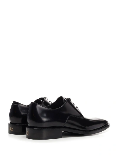 Shop Balenciaga Rim Derby Shoes In Black