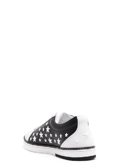 Shop Jimmy Choo Cash Star Embellished Sneakers In Multi