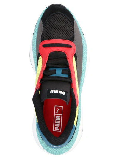 Shop Puma Alteration Kurve Colour Block Lace Up Sneakers In Multi