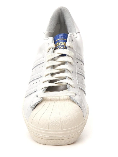 Shop Adidas Originals Adidas Superstar Sneakers In White