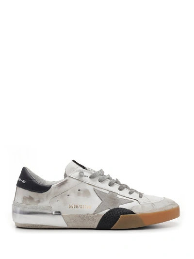 Shop Golden Goose Deluxe Brand Superstar Distressed Sneakers In Multi