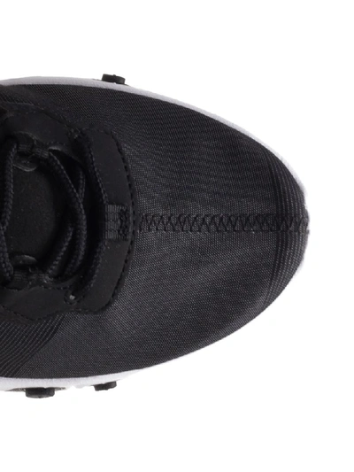 Shop Nike React Element 55 Low Top Sneakers In Black