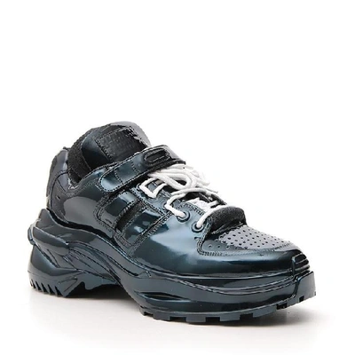 Shop Maison Margiela Chunky Retro Fit Sneakers In Ottanio