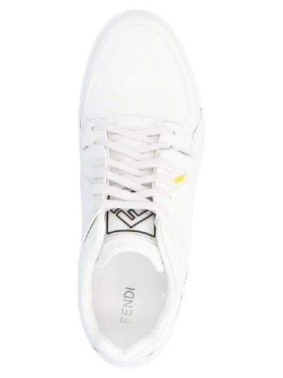 Shop Fendi Low In White