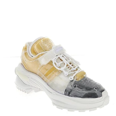 Shop Maison Margiela Layered Transparent Sneakers In Multi
