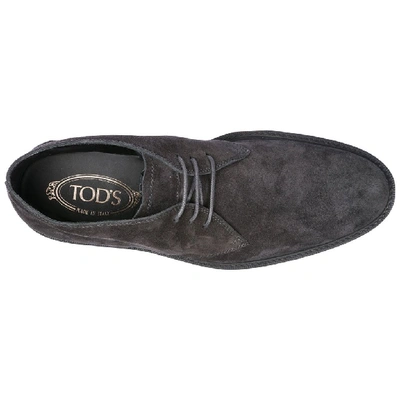 Shop Tod's Desert Lace In Grey