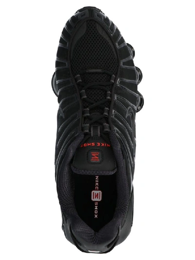 Shop Nike Shox Tl Low Top Sneakers In Black